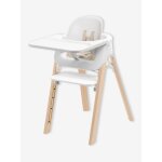 Chaise haute �volutive steps bois