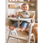Chaise haute �volutive woodynest beige
