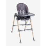 Chaise haute polly essential gris