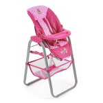 Chaise haute pour poupées - coloris 31 rose Chaise haute pour poupées - coloris 31 rose