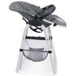 Chaise haute pour poup�es jean gris gris