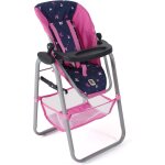 Chaise haute pour poupées papillon multicolore Chaise haute pour poupées papillon multicolore
