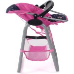 Chaise haute pour poup�es papillon multicolore