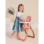 Chaise haute pour poupon multicolore