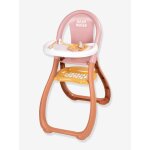 Chaise haute pour poupon multicolore