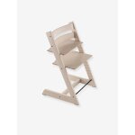 Chaise haute tripp trapp blanchie