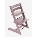 Chaise haute tripp trapp mauve