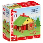 Mon chalet en bois 130 pi�ces marron