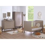 Chambre bb complte gaa argile / noyer