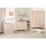Chambre bébé complète avec soft - close jil cashmere / décor châtaignier Chambre bébé complète avec soft - close jil cashmere / décor châtaignier
