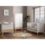 Chambre bb equilibre blanc / pin