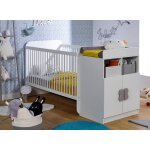 Chambre bb volutive madrid + tiroit et matelas blanc