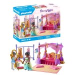 Chambre de princesse avec lit baldaquin 71847 multicolore