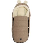 Chanceli�re capuche souris en laine gris fonc� (0 - 12 mois) marron, �cru
