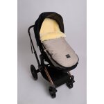 Chanceli�re pour poussette en peau d'agneau love the nature angora