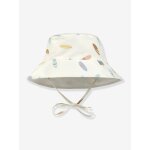 Chapeau anti - uv r�versible enfant �cru