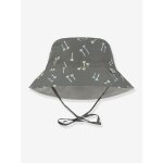 Chapeau anti - uv r�versible enfant olive