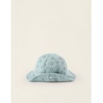 Chapeau avec broderie anglaise bleu clair Chapeau avec broderie anglaise bleu clair