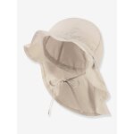 Chapeau coton prot�ge - nuque enfant sterntaler beige