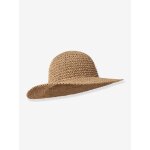 Chapeau enfant lil' atelier mini en papier tress� beige