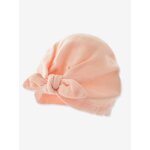 Chapeau faon foulard nou uni bb fille rose