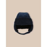 Chapka fourre bb bleu ombre