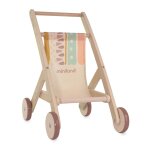 Chariot en bois pour poup�es bois