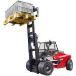 Chariot �l�vateur linde ht160d avec palette et 3 gitterbox multicolore