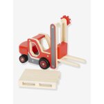 Chariot �l�vateur avec palette small foot rouge