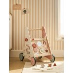 Chariot de marche avec freins en bois fsc�100% cherry