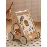 Chariot de marche avec freins en bois fsc� big family