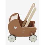 Chariot de marche landau en bois fsc caramel