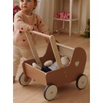 Chariot de marche landau en bois fsc caramel