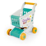Chariot de supermarch� pour enfant blanc et vert