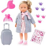 Charlne poupe interactive franaise 46 cm multicolore