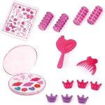 Charl�ne super mod�le t�te � coiffer et maquiller cheveux blond rose