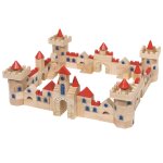 Chteau de construction 145 pcs beige