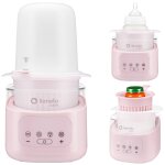 Chauffe - biberon 6en1 thermup 4. 0 400 w avec st�rilisation, r�chauffage et d�cong�lation pink mist