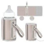 Chauffe - biberon portable thermup go usb avec maintien de la temp�rature jusqu � 24 h, sans bpa grey ...
