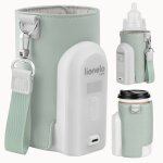 Chauffe - biberon sans fil thermup go evo avec autonomie jusqu � 9 h pour biberons de 5 � 8 cm green ...
