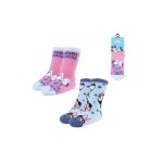 Chaussettes antid�rapantes 2 pi�ces minnie multicolor