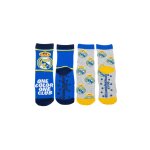 Chaussettes antid�rapantes avec appliques - real madrid multicolor