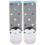 Chaussettes antid�rapantes enfant gris 5 / 8 ans gris chin�