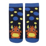 Chaussettes antid�rapantes enfant orange 5 / 8 ans marine