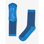 Chaussettes antid�rapantes enfant tapsut finkid, patte d ours bleu p�trole