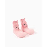 Chaussettes chausson avec monstres d émotions rose foncé Chaussettes chausson avec monstres d émotions rose foncé