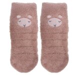 Chaussettes mi - hautes antidrapantes fille mouton blush 5 / 8 ans blush