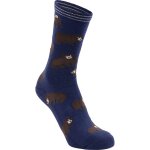 Chaussettes wildlife bleu marine