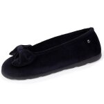 Chaussons ballerines souples, ultra confortables et l�gers, confort technologie everywear noir