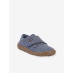 Chaussons barefoot enfants barefoot wooly froddo bleu jean